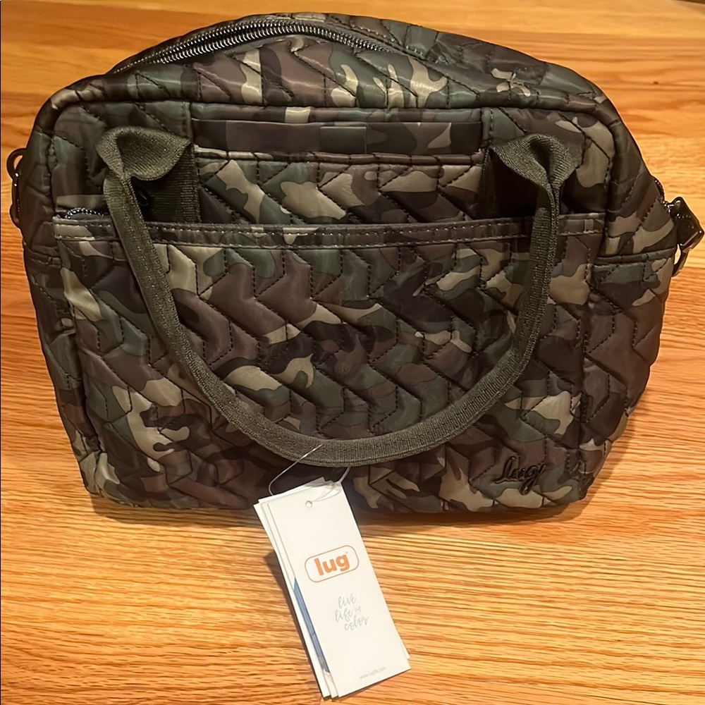 Lug Camouflage Crossbody Bag
